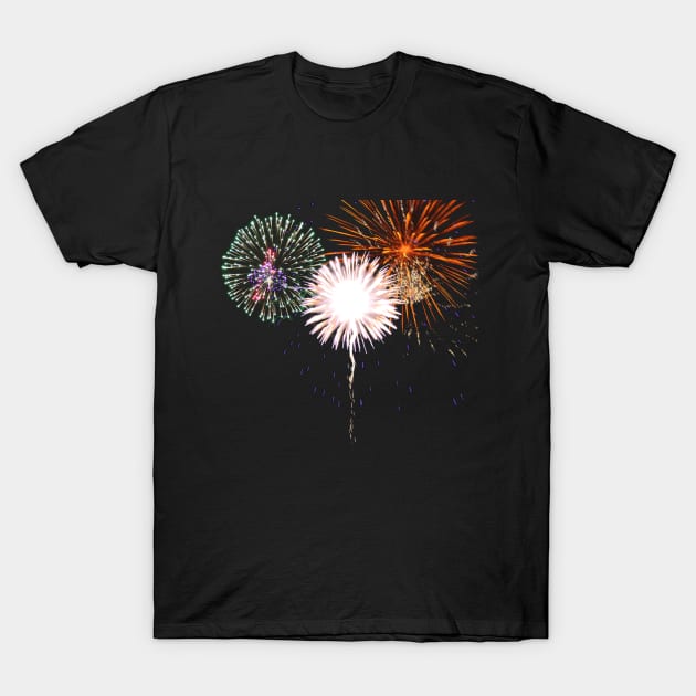 Firework Madness! T-Shirt by sketchart